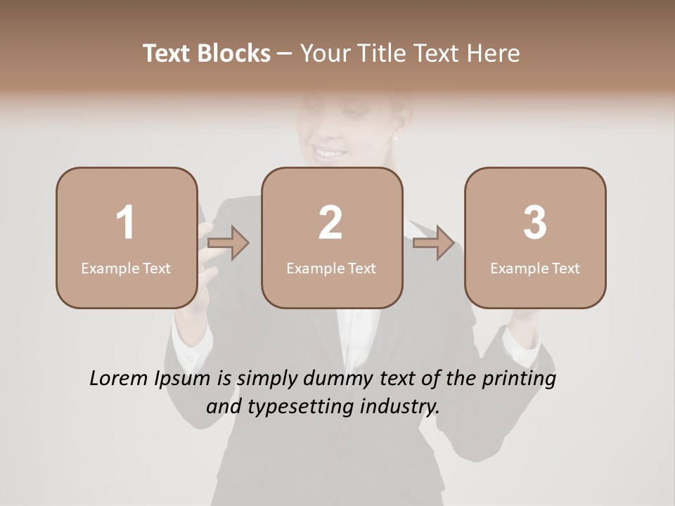 Blond Cell Welldressed PowerPoint Template