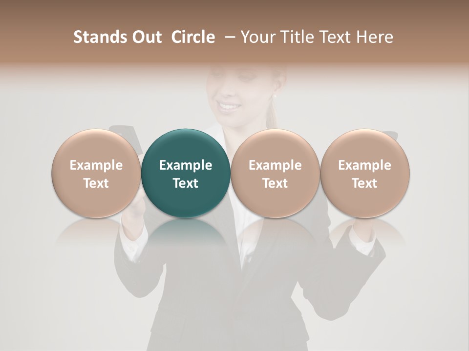 Blond Cell Welldressed PowerPoint Template