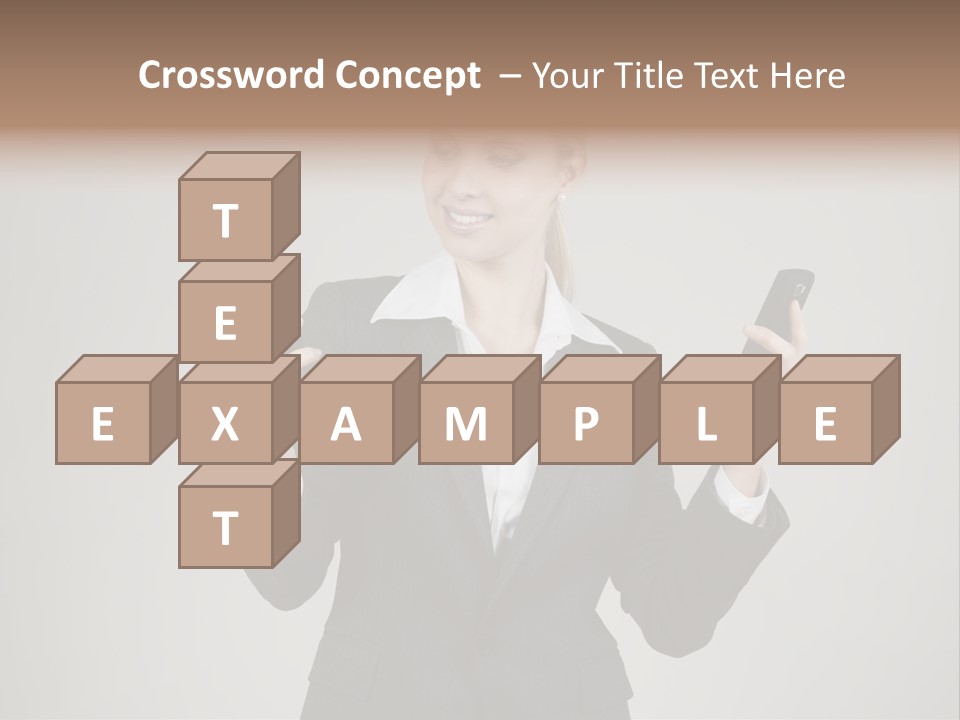 Blond Cell Welldressed PowerPoint Template