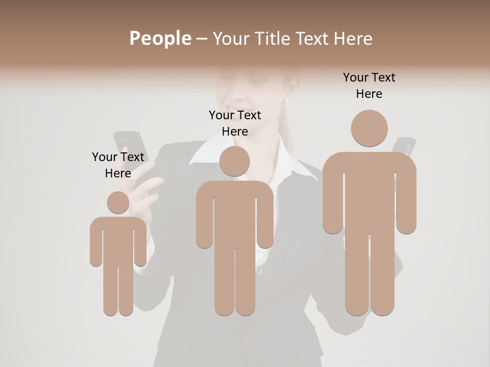 Blond Cell Welldressed PowerPoint Template