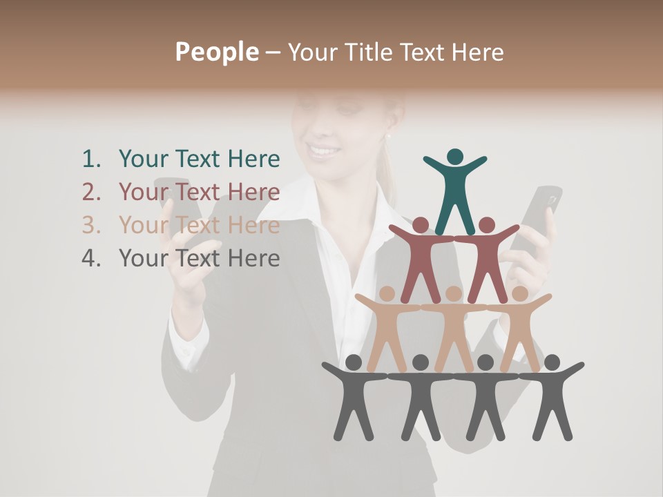 Blond Cell Welldressed PowerPoint Template