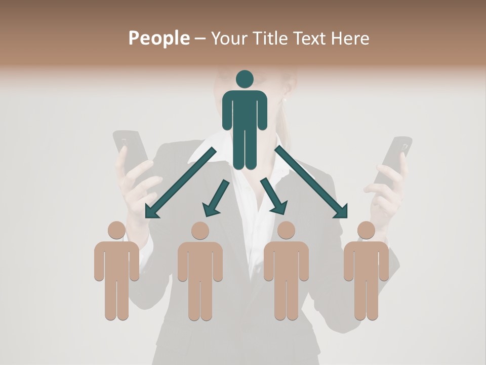 Blond Cell Welldressed PowerPoint Template