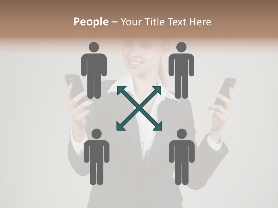 Blond Cell Welldressed PowerPoint Template