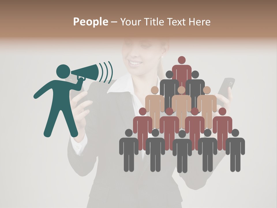 Blond Cell Welldressed PowerPoint Template