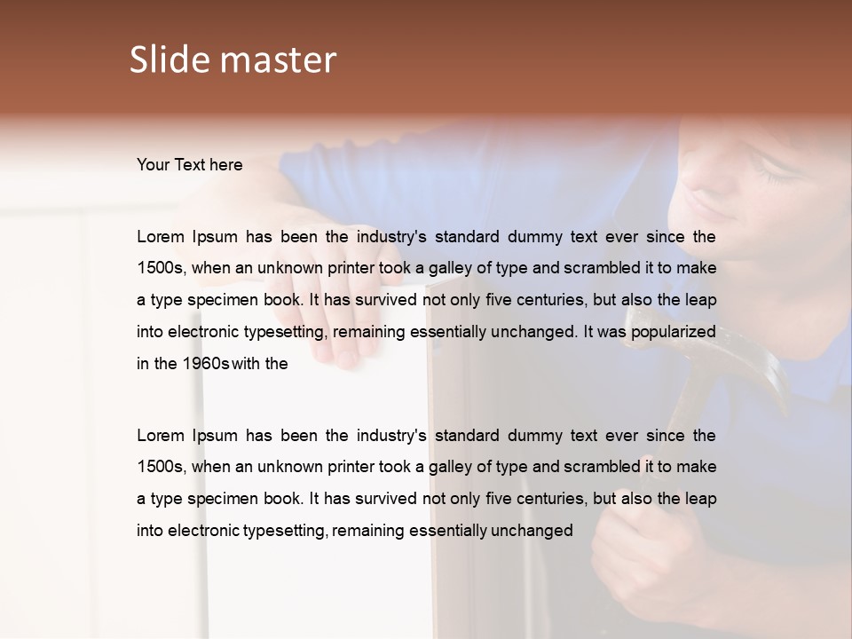 Professional Interior Construction PowerPoint Template