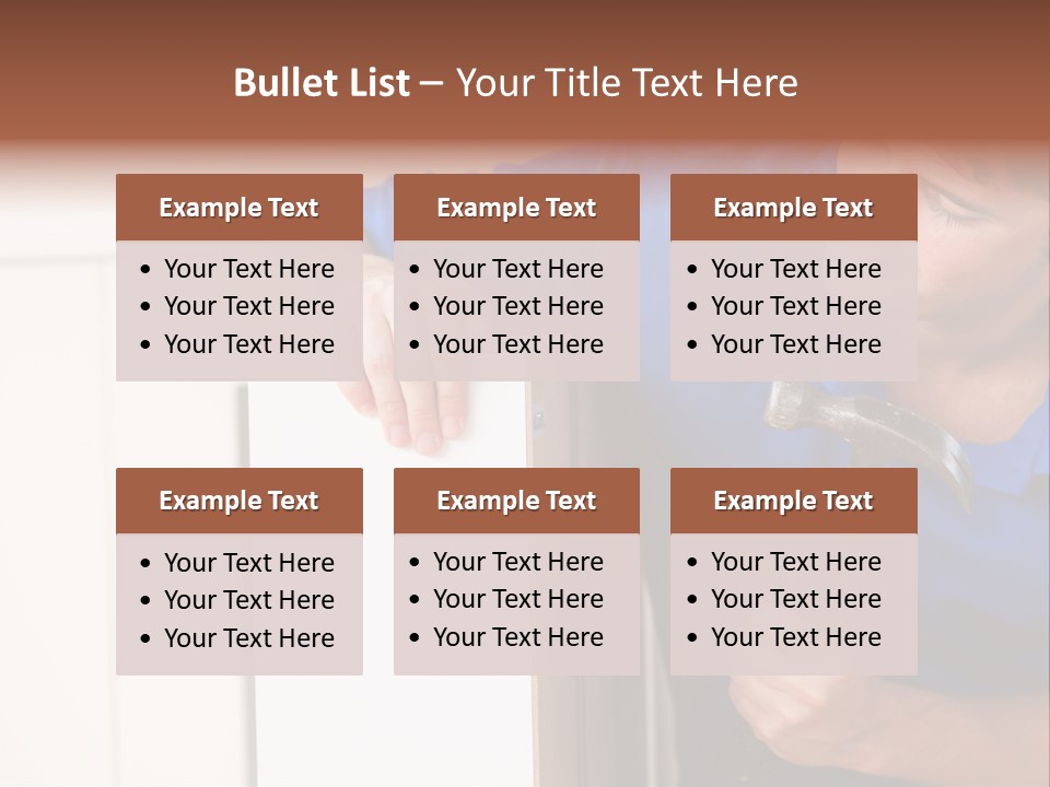 Professional Interior Construction PowerPoint Template