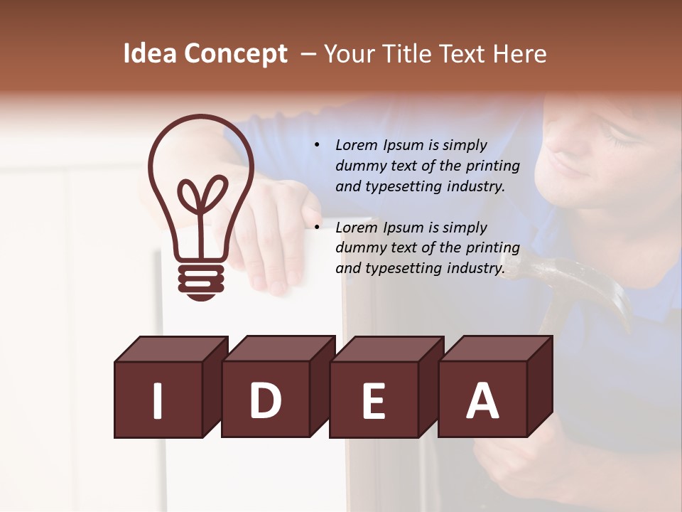 Professional Interior Construction PowerPoint Template