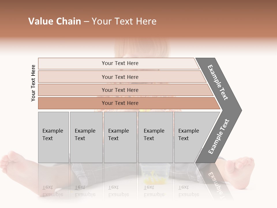 Person Sculpture Infant PowerPoint Template