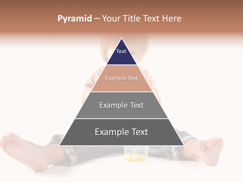 Person Sculpture Infant PowerPoint Template