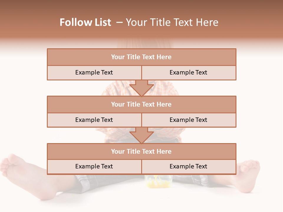 Person Sculpture Infant PowerPoint Template