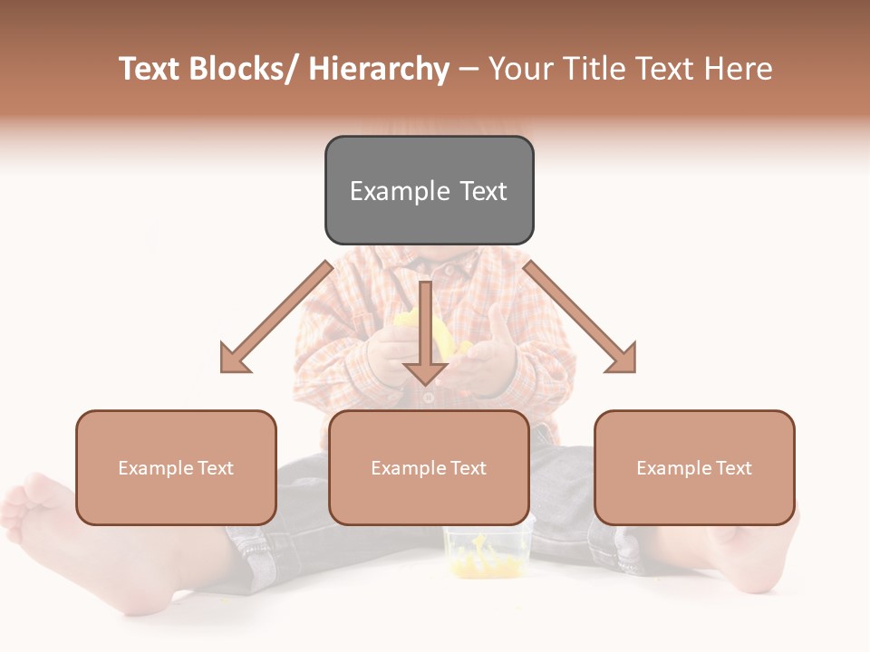 Person Sculpture Infant PowerPoint Template