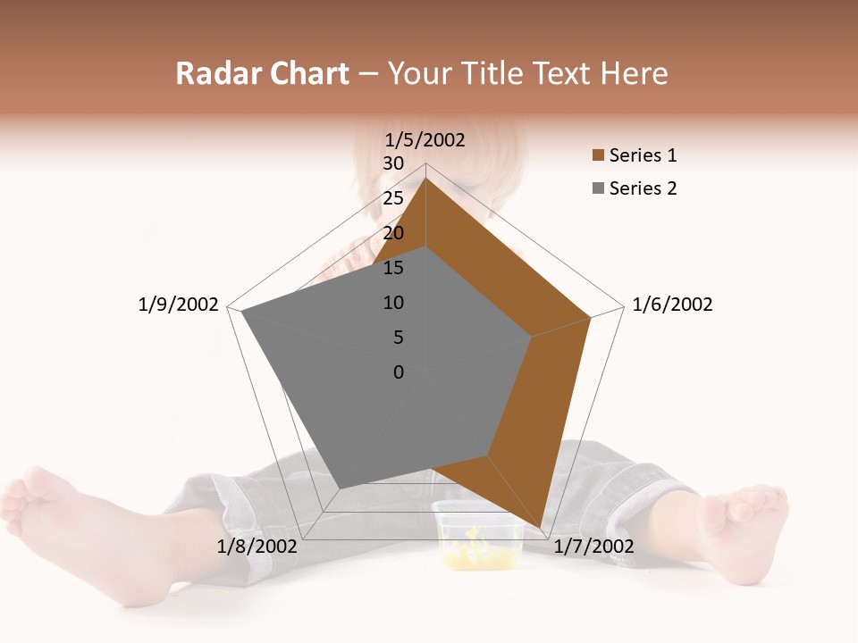 Person Sculpture Infant PowerPoint Template