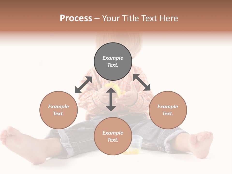 Person Sculpture Infant PowerPoint Template