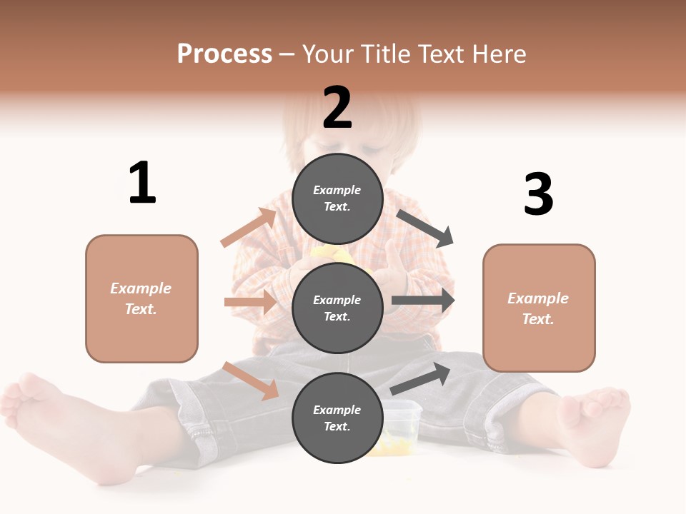 Person Sculpture Infant PowerPoint Template