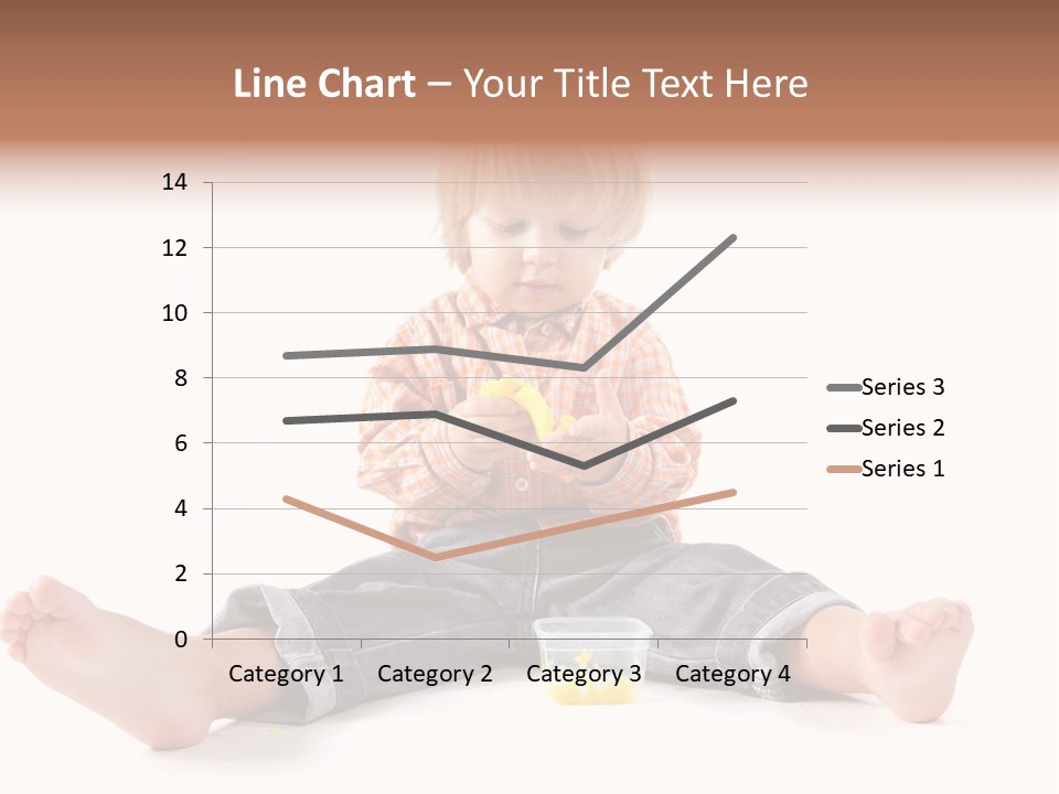 Person Sculpture Infant PowerPoint Template