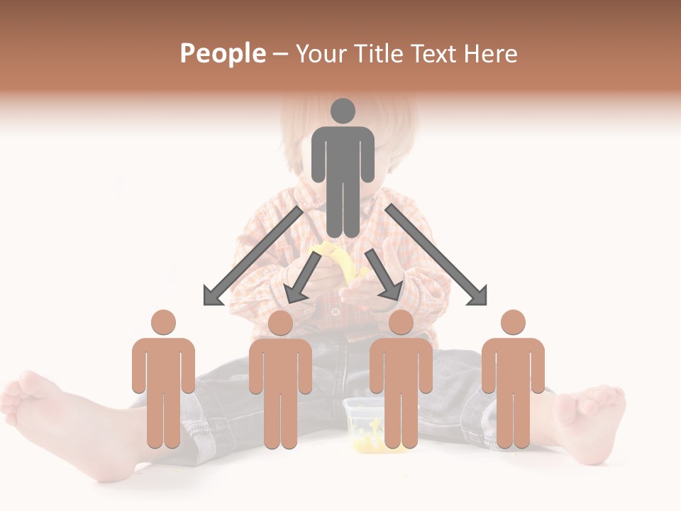 Person Sculpture Infant PowerPoint Template