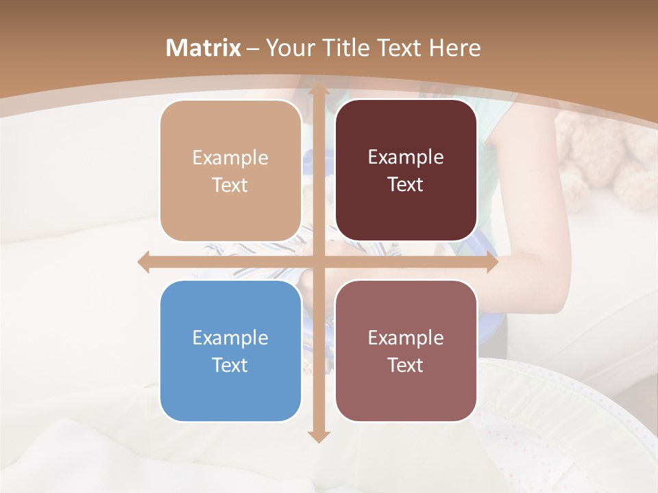 Serenity Teddy Laundry PowerPoint Template