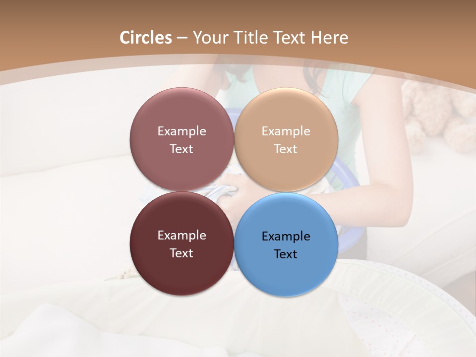 Serenity Teddy Laundry PowerPoint Template