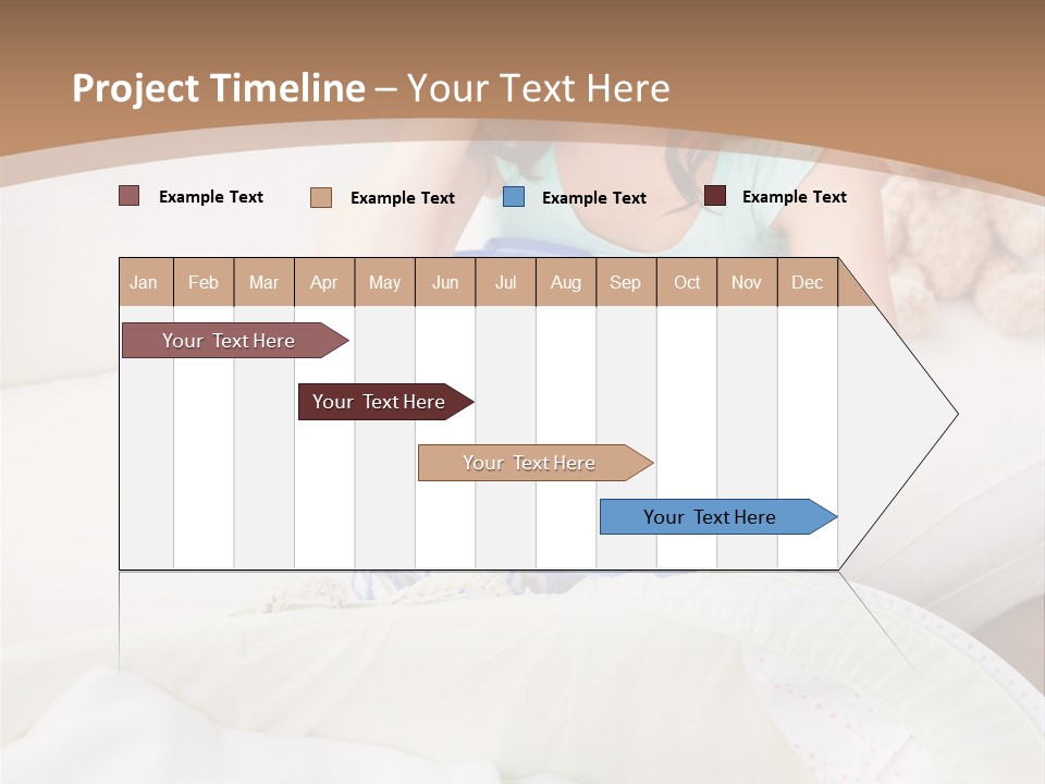 Serenity Teddy Laundry PowerPoint Template
