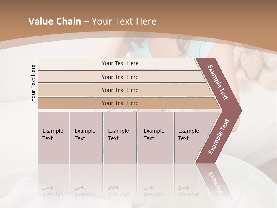 Serenity Teddy Laundry PowerPoint Template