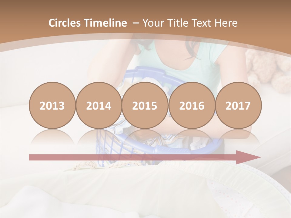 Serenity Teddy Laundry PowerPoint Template