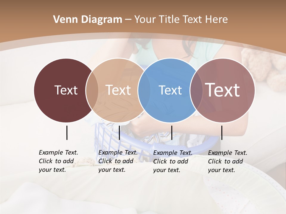 Serenity Teddy Laundry PowerPoint Template