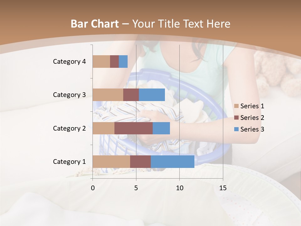 Serenity Teddy Laundry PowerPoint Template