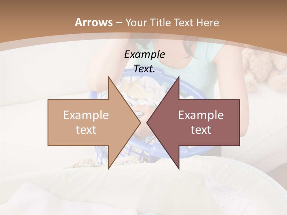 Serenity Teddy Laundry PowerPoint Template