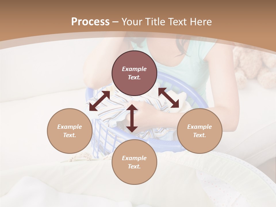 Serenity Teddy Laundry PowerPoint Template