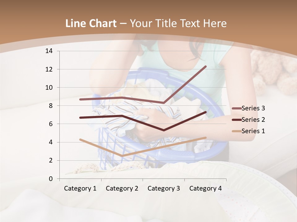 Serenity Teddy Laundry PowerPoint Template