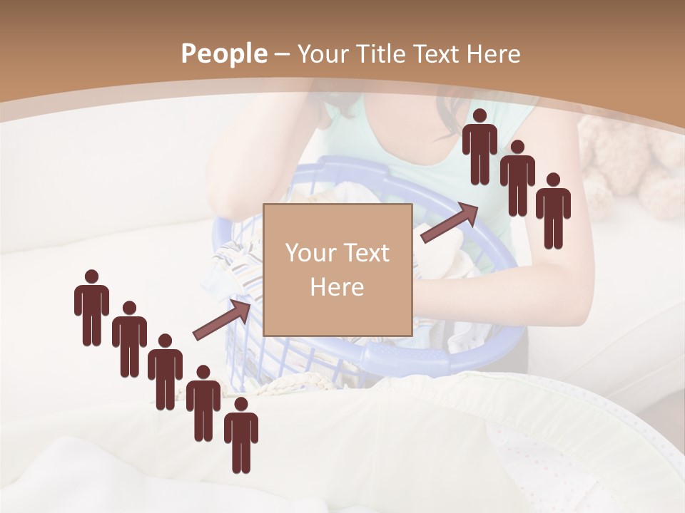 Serenity Teddy Laundry PowerPoint Template