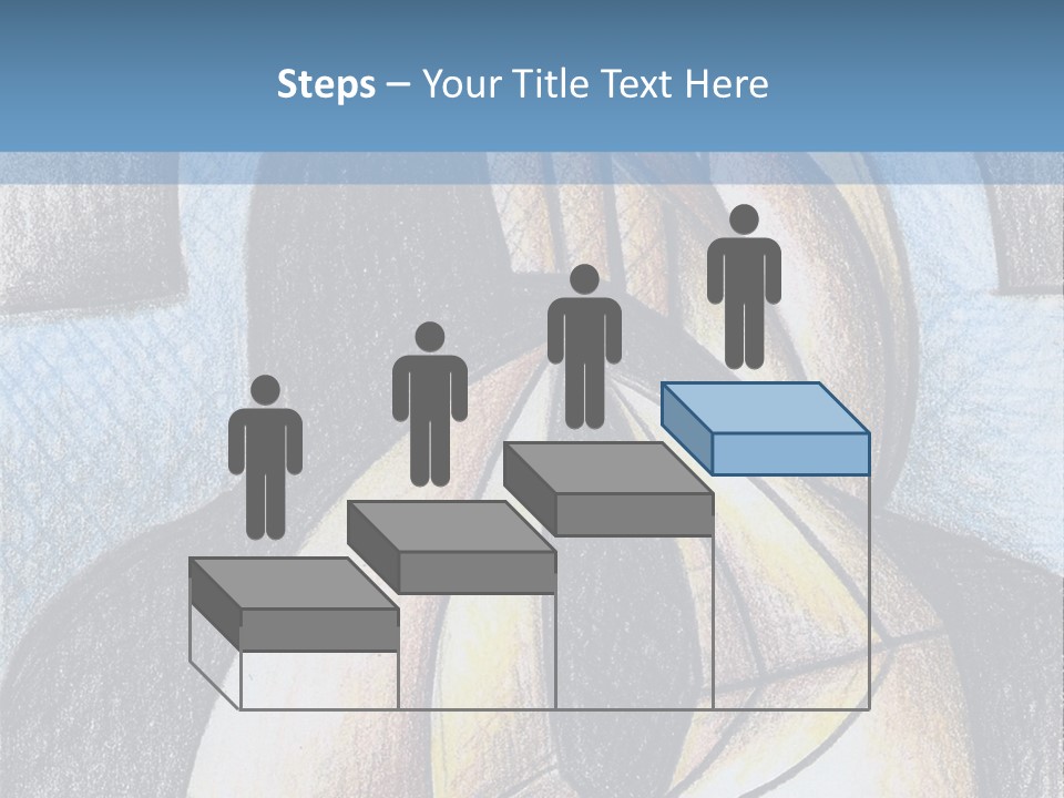 Strings Drawing Instrument PowerPoint Template