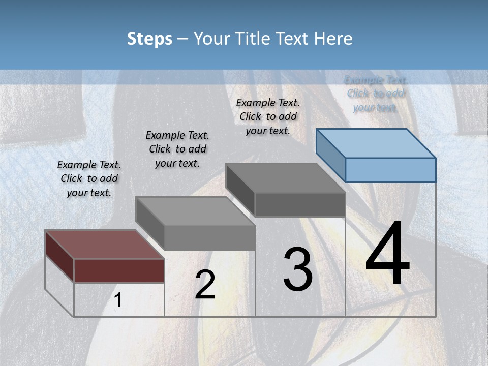 Strings Drawing Instrument PowerPoint Template