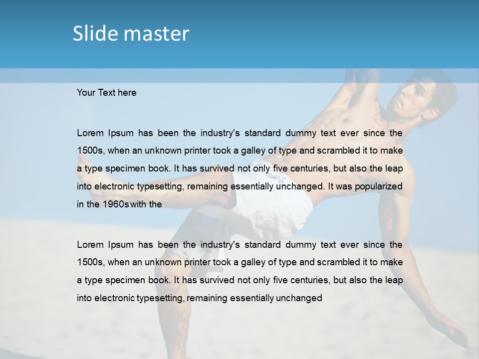 Football Day Energy PowerPoint Template