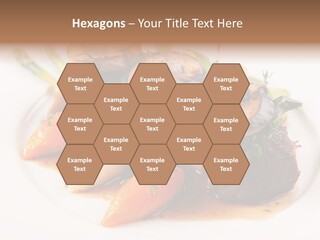 Plate Potato Asparagus PowerPoint Template