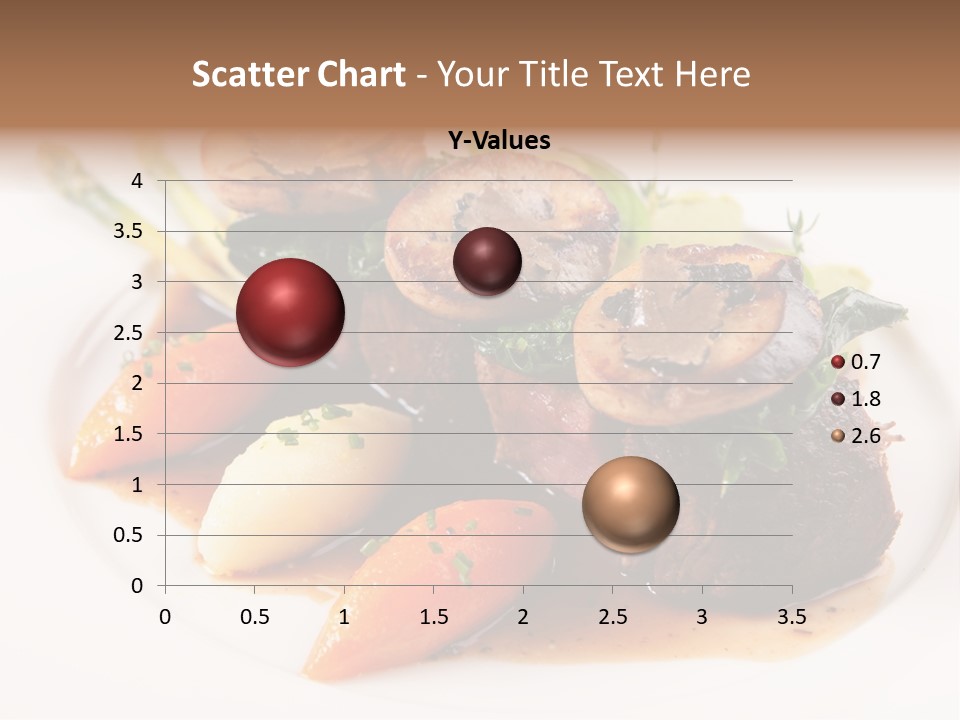 Plate Potato Asparagus PowerPoint Template