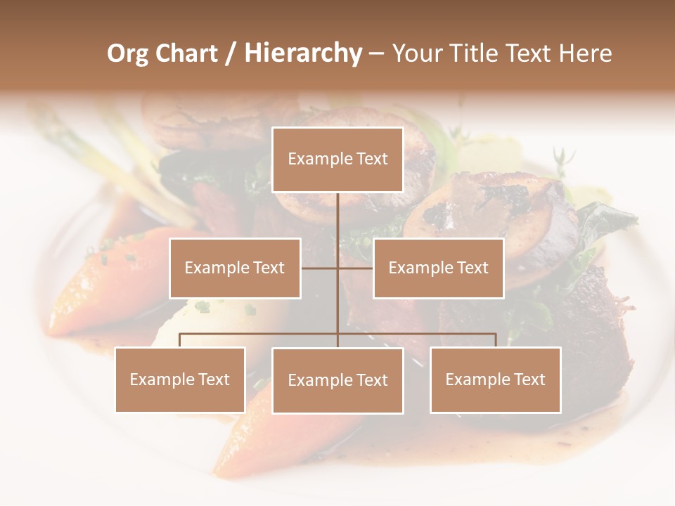 Plate Potato Asparagus PowerPoint Template
