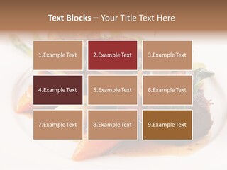 Plate Potato Asparagus PowerPoint Template