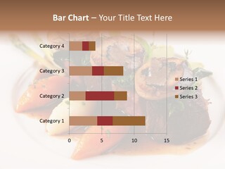 Plate Potato Asparagus PowerPoint Template