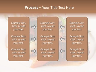 Plate Potato Asparagus PowerPoint Template