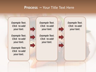 Plate Potato Asparagus PowerPoint Template