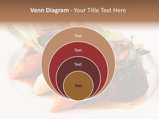 Plate Potato Asparagus PowerPoint Template