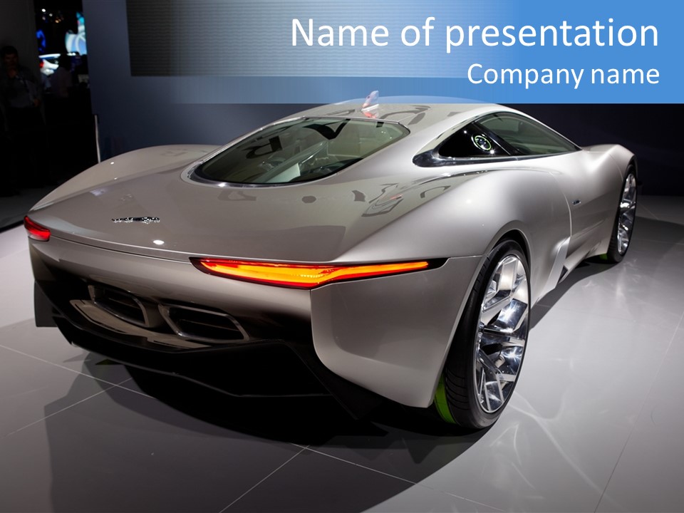 Jaguar Fast Modern PowerPoint Template