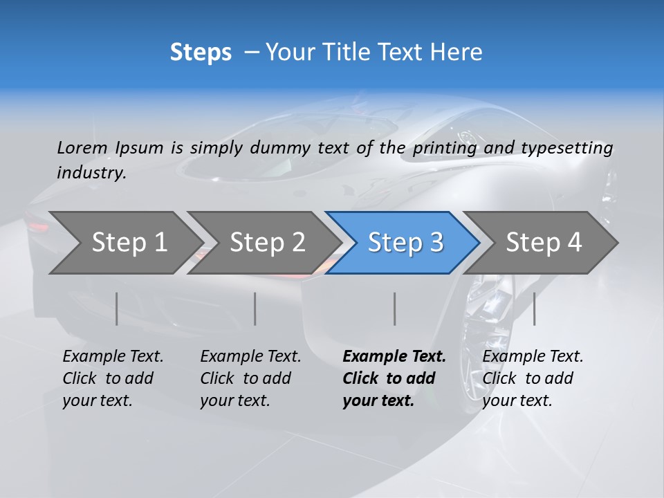 Jaguar Fast Modern PowerPoint Template