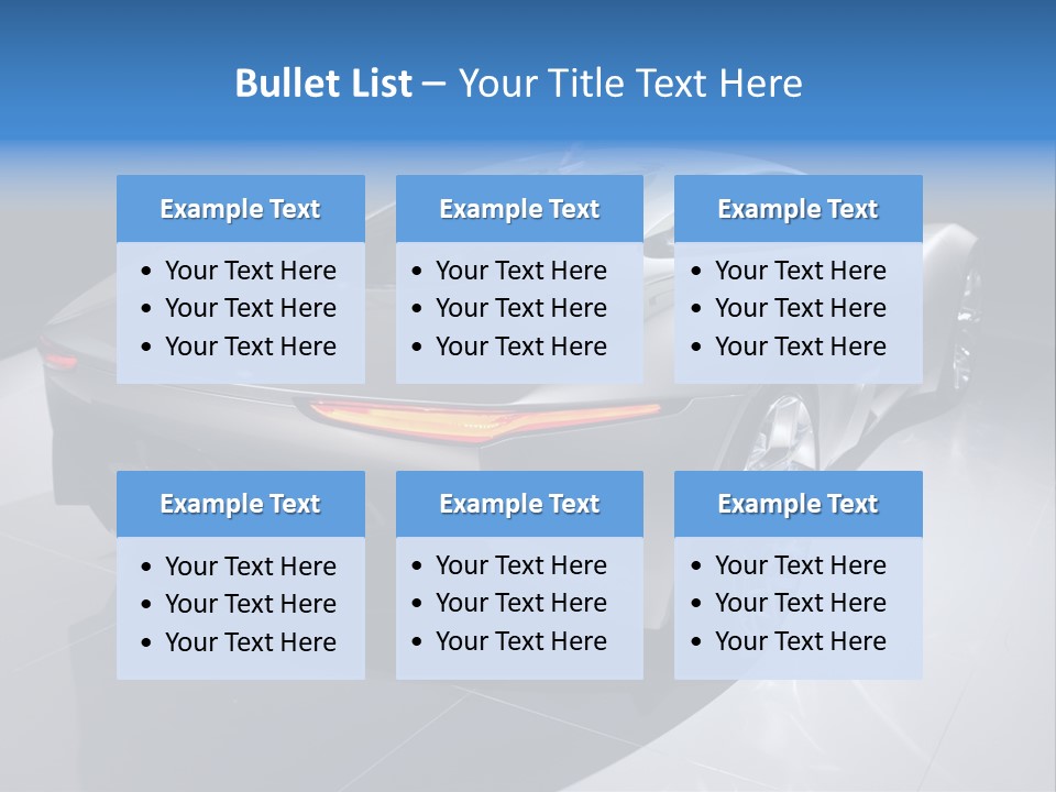Jaguar Fast Modern PowerPoint Template