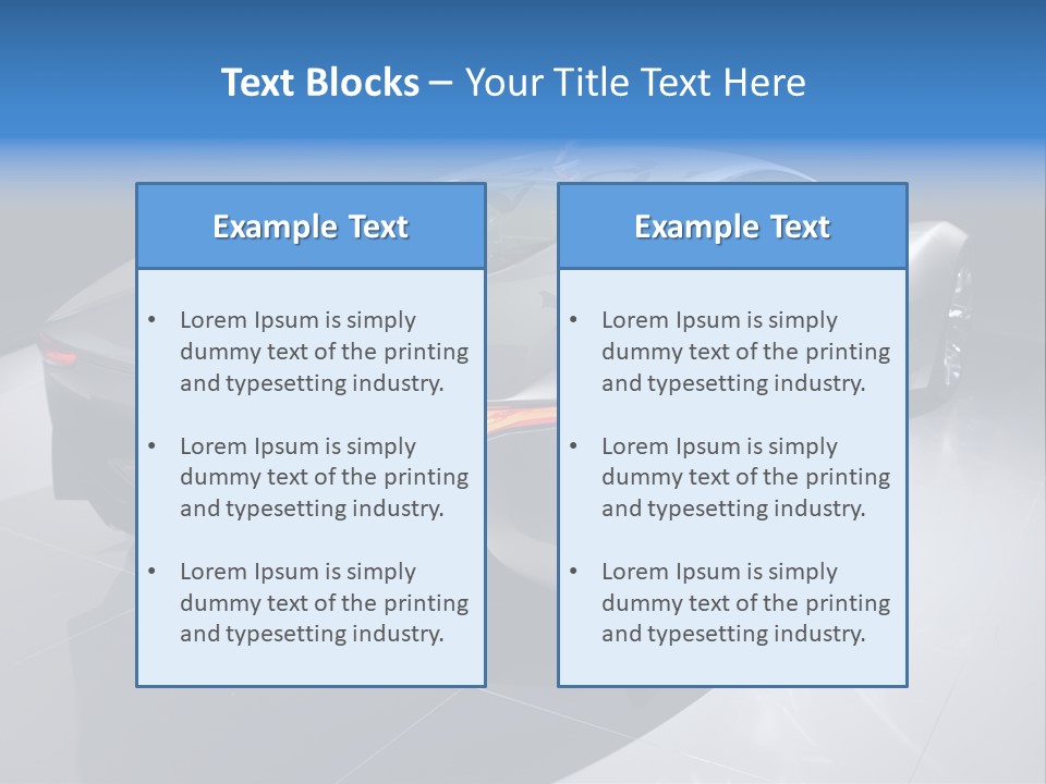 Jaguar Fast Modern PowerPoint Template