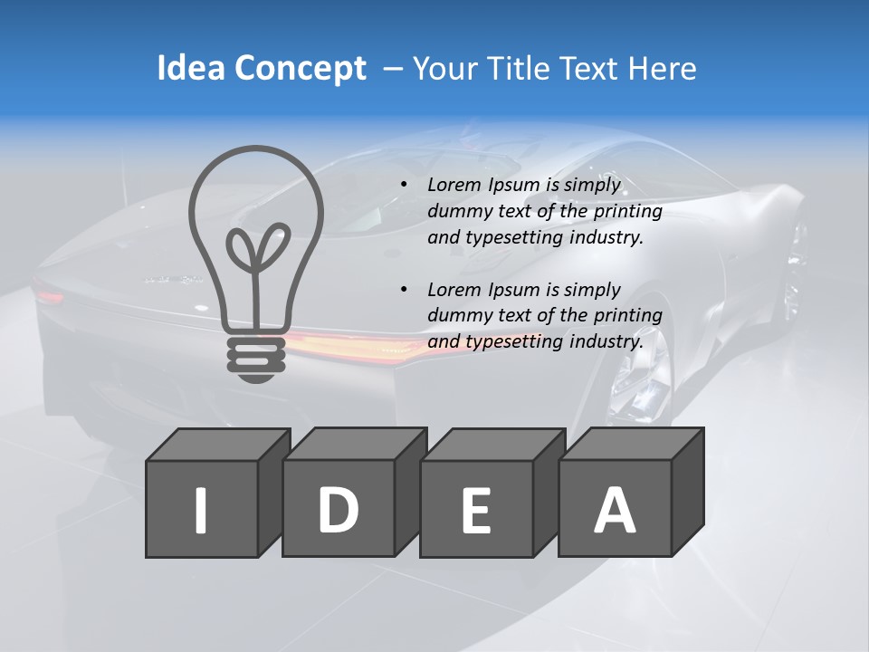 Jaguar Fast Modern PowerPoint Template