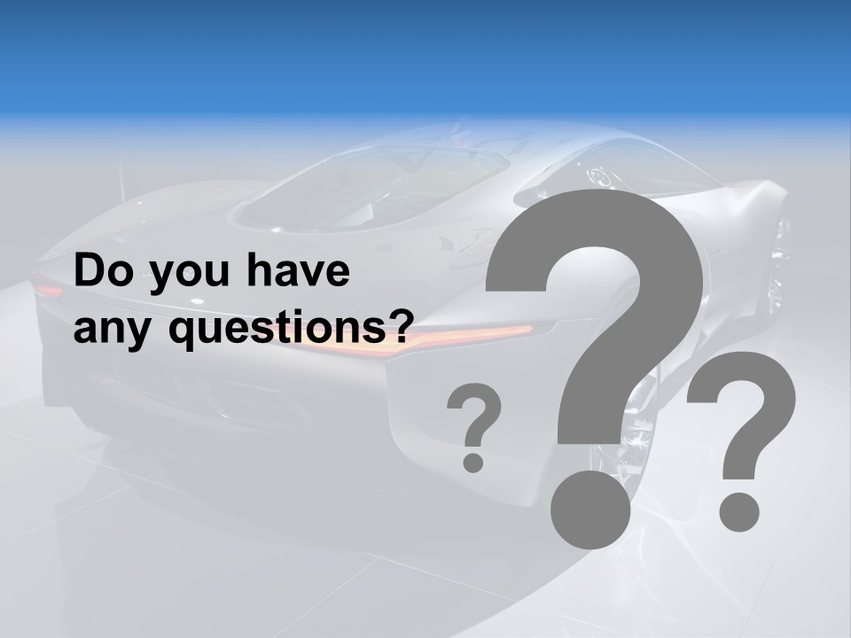 Jaguar Fast Modern PowerPoint Template