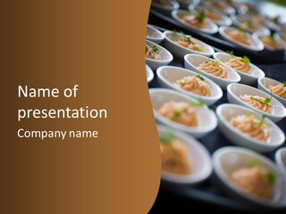 Plate Mouthwatering Softfocus PowerPoint Template