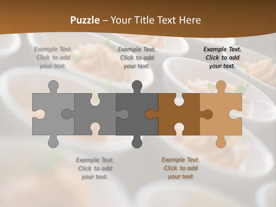Plate Mouthwatering Softfocus PowerPoint Template